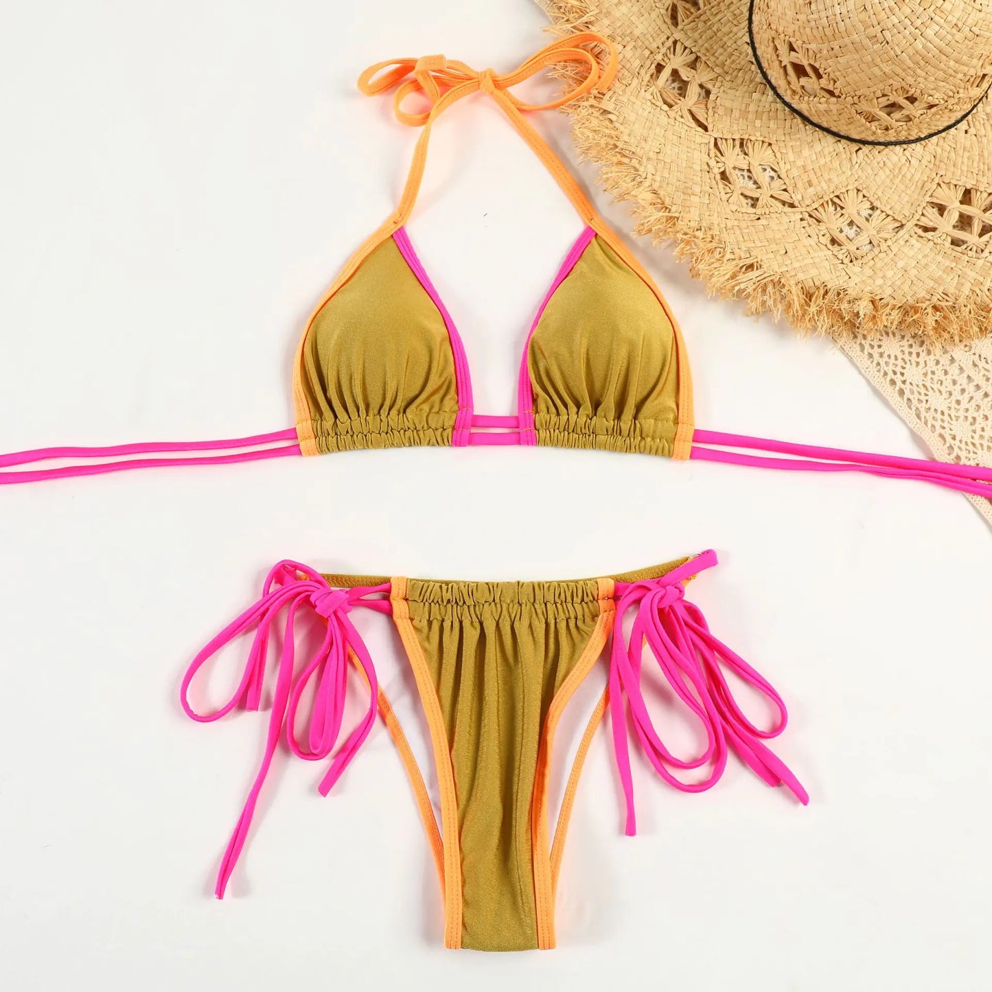 Bikini 2 Piezas Estilo Brasileño 2025